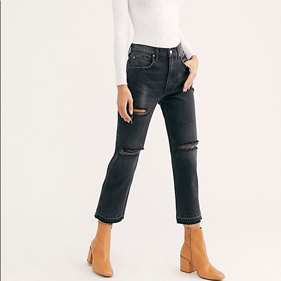 Free People Lita Slim Jeans NWT - Picture 2 of 7